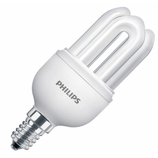 PHILIPS Energiesparlampe 8W, E14, 3 U