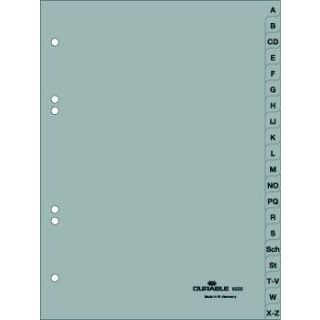 Register A5 A-Z 20-teilig