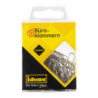 Büroklammern 120 St. verzinkt