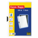 Klemm-Mappe A4 weiß 5 Stück