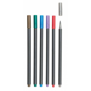 Idena Metallic Marker 6 Stück