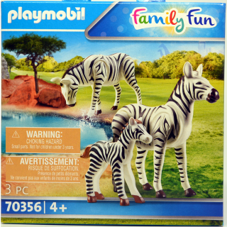 Playmobil 2 Zebras mit Baby