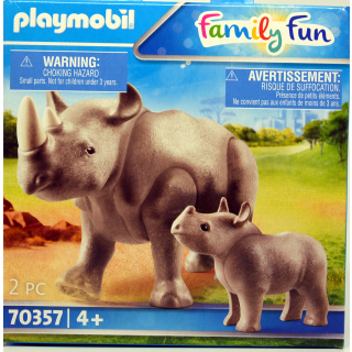 Playmobil Nashorn mit Baby