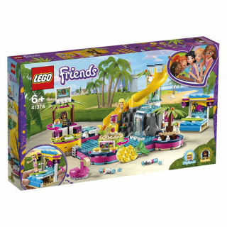 Lego Friends Andreas Pool-Party