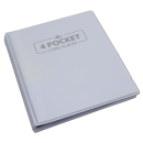 Blackfire 4 Pocket Card Album - Weiß