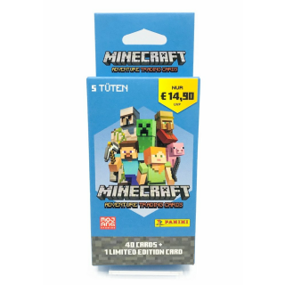 Minecraft Trading Cards - Eco-Blister inkl. 1 LE Card