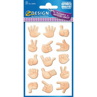 Sticker Emoticon Handzeichen