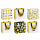 Mini Geschenktasche Emoji mit Brille