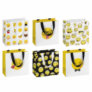 Mini Geschenktasche Emoji mit Fliege