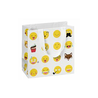 Mini Geschenktasche Emoji mit Fuchs