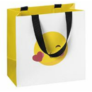 Mini Geschenktasche Emoji mit Herz