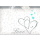 Exclusive Lacktasche Love weiß
