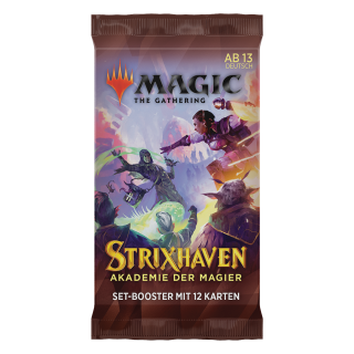 Magic: The Gathering Strixhaven-Set-Booster | 12 Magic-Karten - DE