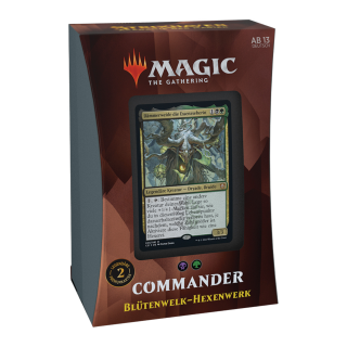 Magic: The Gathering Strixhaven-Commander-Deck Blütenwelk-Hexenwerk - DE