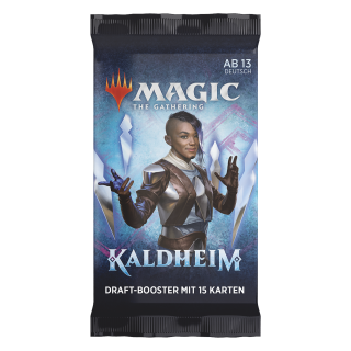Magic: The Gathering Kaldheim-Draft-Booster | 15 Magic-Karten - DE