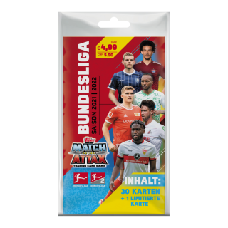 Topps Bundesliga Match Attax 2021/22 - Blisterpack - DE