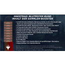 Magic: The Gathering Innistrad: Blutroter Bund Sammler-Booster | 15 Magic-Karten - DE