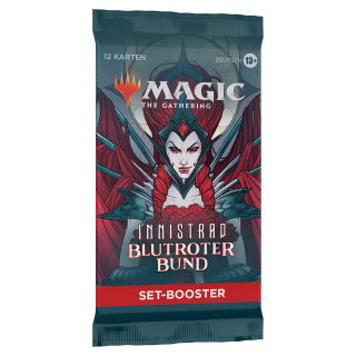 Magic: The Gathering Innistrad: Blutroter Bund Set-Booster | 12 Magic-Karten - DE