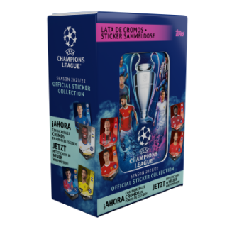 Topps UEFA Champions League Sticker 2021/22 - Sammeldose - DE