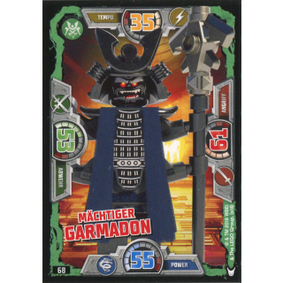 068 - Mächtiger Garmadon - Schurken-Karte