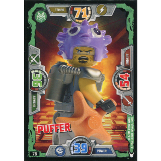 078 - Puffer - Schurken-Karte