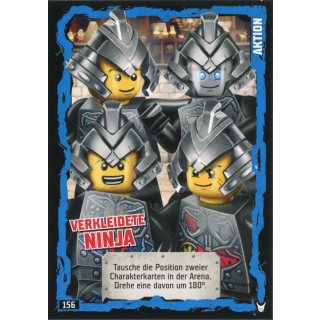 156 - Verkleidete Ninja - Aktions-Karte