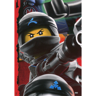 202 - Garmadon vs Ninja - Puzzle-Karte