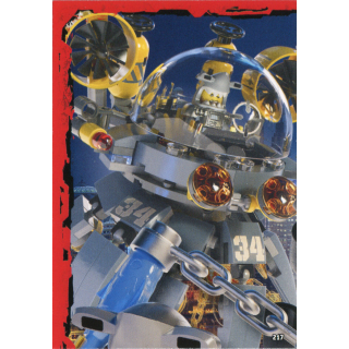 217 - Garmadon und seine Haimonster - Puzzle-Karte