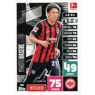 126 - Makoto Hasebe - Spieler-Karte
