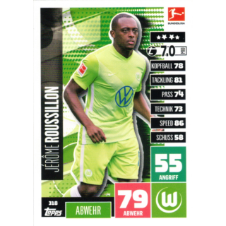 318 - Jerome Roussillon - Spieler-Karte