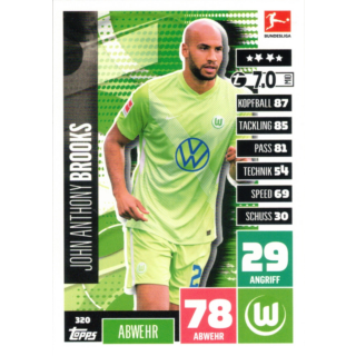 320 - John Anthony Brooks - Spieler-Karte