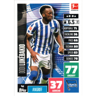 042 - Dodi Lukabakio - Spieler-Karte