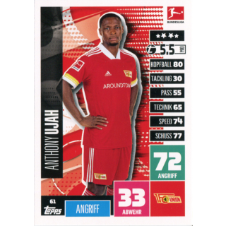 061 - Anthony Ujah - Spieler-Karte