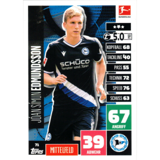 071 - Joan Simun Edmundsson - Spieler-Karte