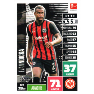 120 - Evan Ndicka - Spieler-Karte