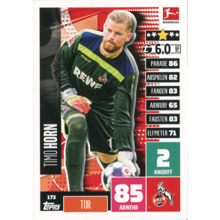 173 - Timo Horn - Spieler-Karte