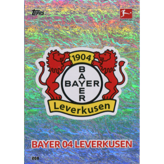 208 - Bayer 04 Leverkusen - Club-Karte