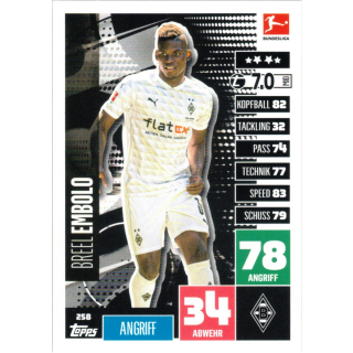 258 - Breel Embolo - Spieler-Karte