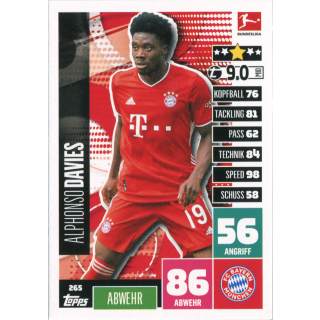 265 - Alphonso Davies - Spieler-Karte