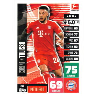 271 - Corentin Tolisso - Spieler-Karte