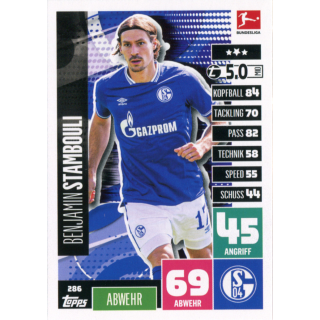 286 - Benjamin Stambouli - Spieler-Karte