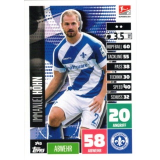 343 - Immanuel Höh - Spieler-Karte