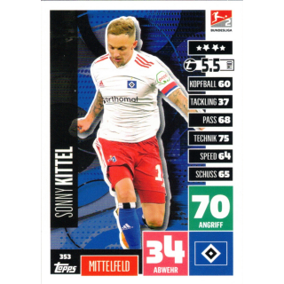 353 - Sonny Kittel - Spieler-Karte