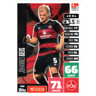 368 - Johannes Geis - Spieler-Karte