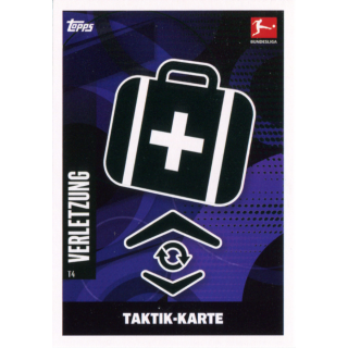 T04 - Verletzung - Taktik-Karte