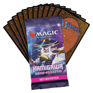Magic: The Gathering Kamigawa: Neon-Dynastie Set-Booster | 12 Magic-Karten