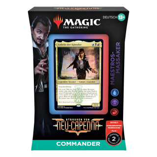 Magic: The Gathering Straßen von Neu-Capenna Commander Deck - Maestros-Massaker - deutsch