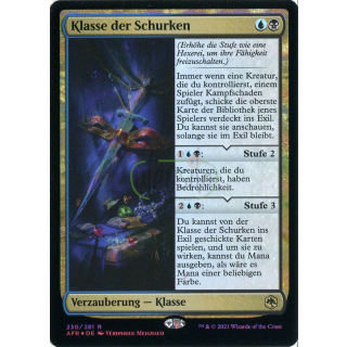 Klasse der Schurken (Foil)