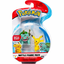 Pokémon Battle Figure Pack - Pikachu & Bisasam