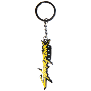 Cyberpunk 2077 Logo - Metall-Schlüsselanhänger